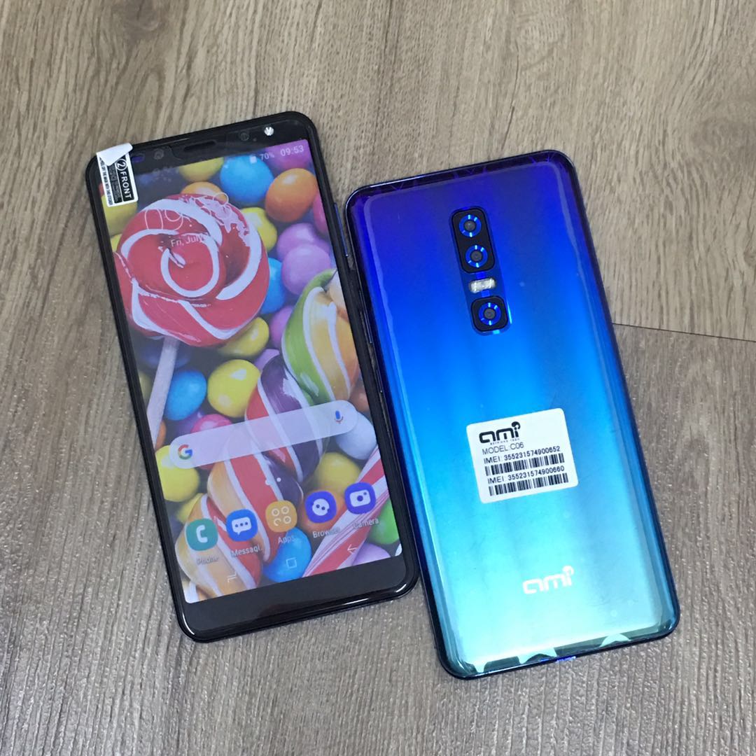 (Sky Blue)AMI C06 2+16GB 6''Inch 95% New Android Phone(Ready Stock)